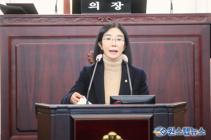조오순의원 5분발언