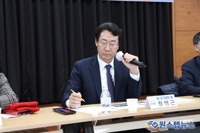 정명근 화성시장, 26일 '시민과 함께 쓰는 희망화성 이야기' 마도면 주민들과 현안 논의