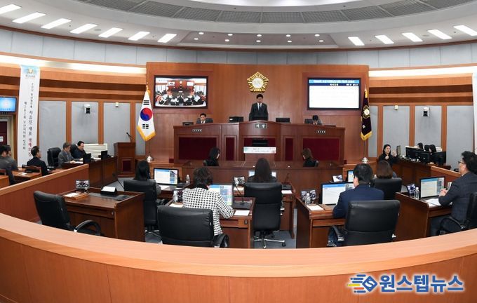 오산시의회, 제282회 임시회 폐회