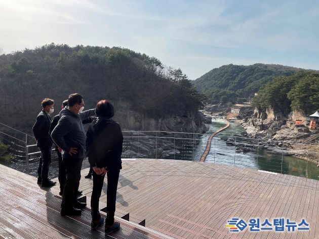 ‘포천·연천 한탄강 주상절리길 조성사업’ 현장 점검