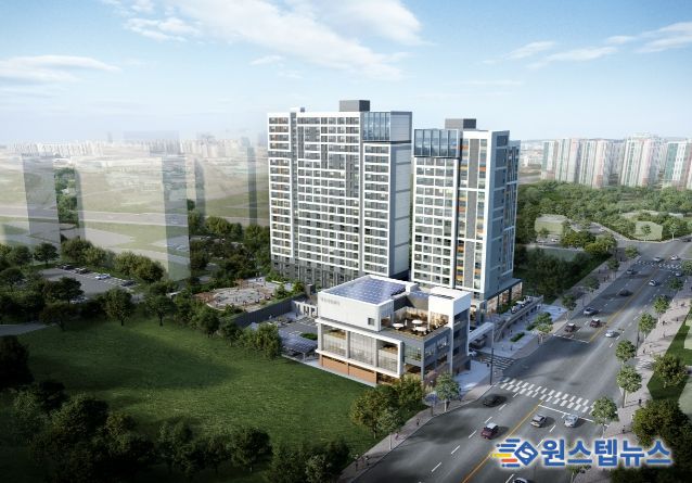 안성청사복합 통합공공임대주택 조감도