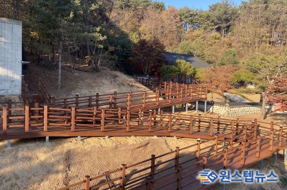 안성3.1운동기념관 <광복사 무장애 관광환경 조성> 완료