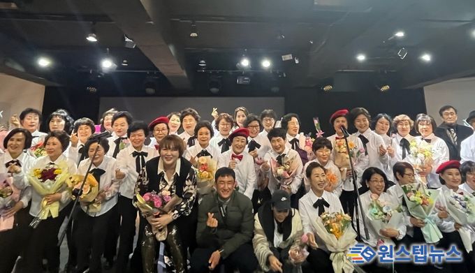 수원시 영통구 광교 라온 합창단, 주민 환호 속에 첫 음악회 성료