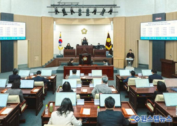 제229회 임시회 제2차 본회의 전경