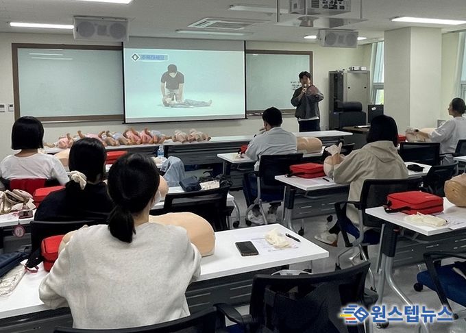 의정부시 보건소, 관내 임산부 및 가족 대상 심폐소생술 교육