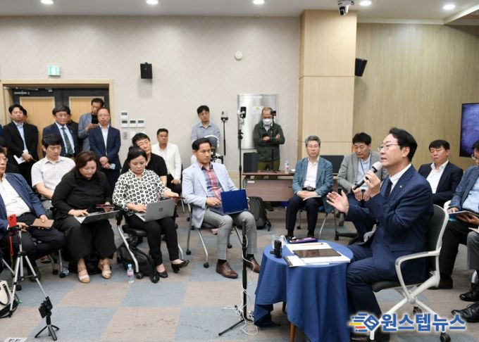 정명근 화성시장, 언론인과의 대화 개최