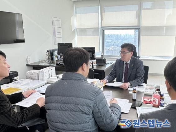 경기도의회 윤태길 의원, 경기도보건환경연구원 역량강화를 위한 정담회 주최