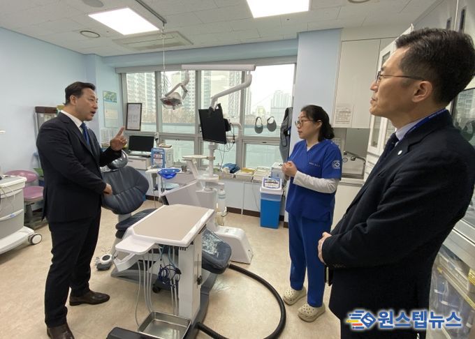 김용성 의원, 道의료원 수원병원 방문… 중증장애인 치과진료 실태 직접 살펴