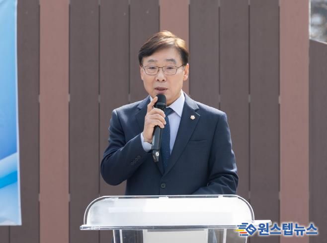 부천시의회 김병전 의장, 부천항일운동기념비 제막식 참석