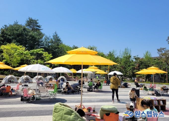 고강선사유적공원에 마련된 독서존