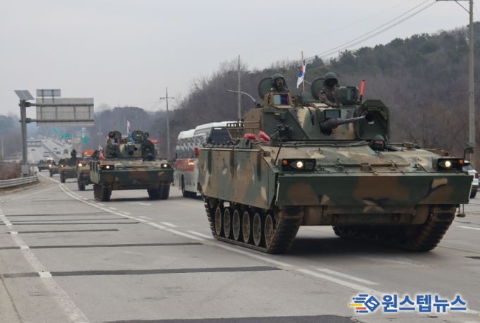 제8기동사단 불무리여단, 8일부터 야외 전술훈련 실시