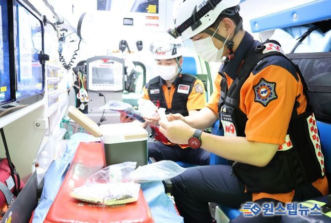 폭염 속 생명 지킨다... 파주소방서, 온열질환 대응 강화