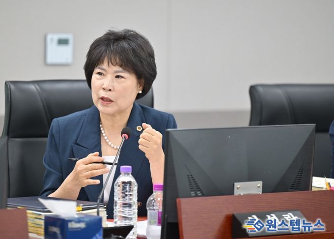 경기도의회 건설교통위원회 소속 서성란 의원(국민의힘, 의왕2)