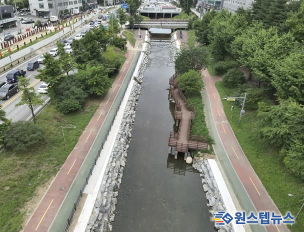 지곡천 호안 정비공사