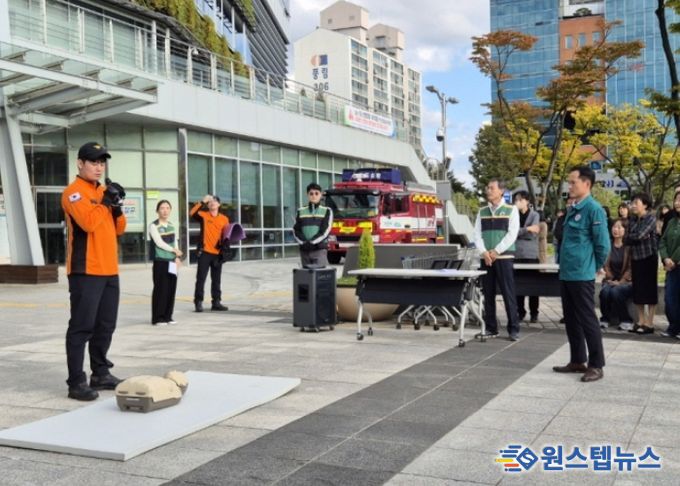 고양시 일산서구, 대화119안전센터와 화재대비 합동 소방훈련 실시