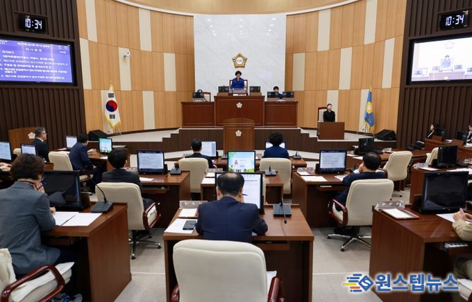 연수구의회, 제275회 임시회 폐회-제1차 본회의