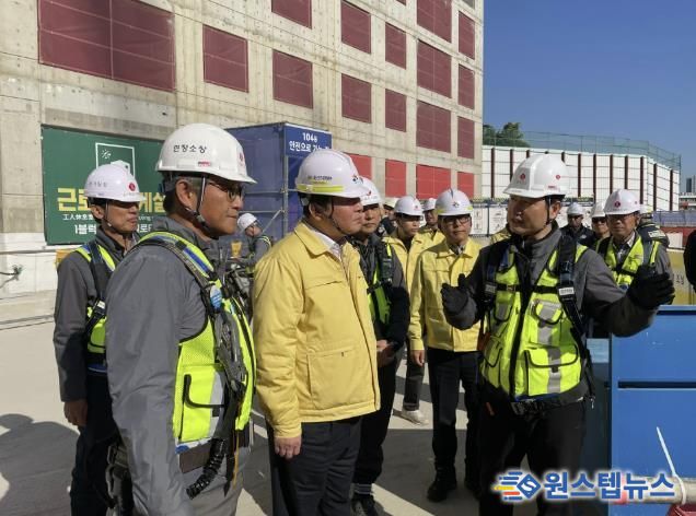 시흥시, 민관 합동 건설공사장 현장점검 '10월 안전점검의 날' 캠페인 전개
