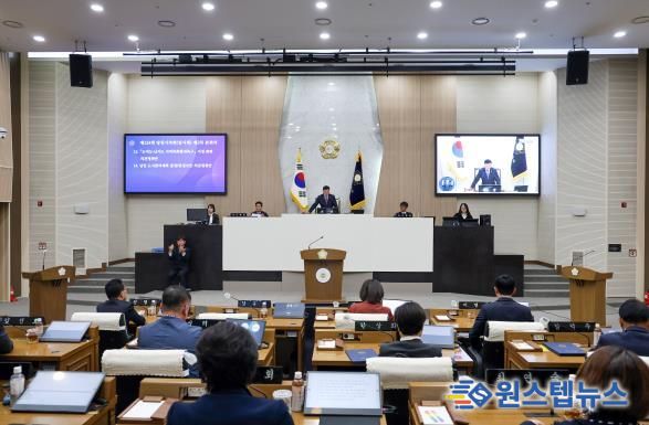 당진시의회, 제124회 임시회 마무리
