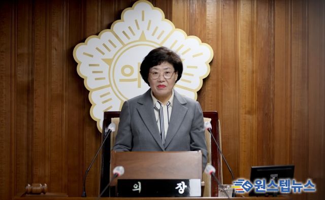 계양구의회 신정숙 의장(더불어민주당, 나 선거구)