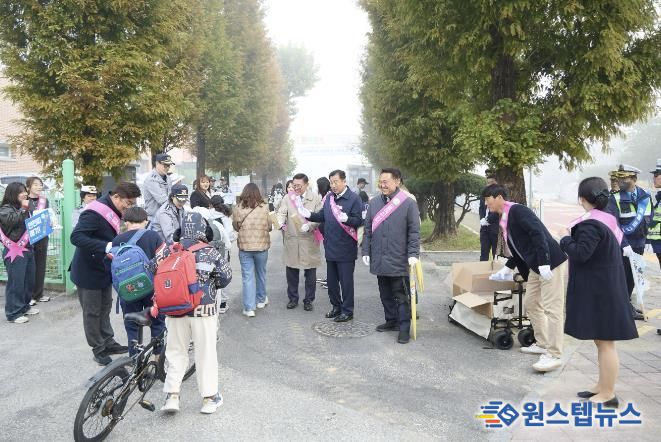 여주시, 스쿨존 어린이 교통안전 캠페인