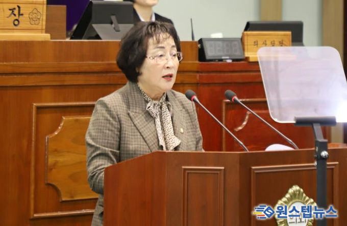 제315회 함안군의회 임시회 안말남 의원 5분 자유발언