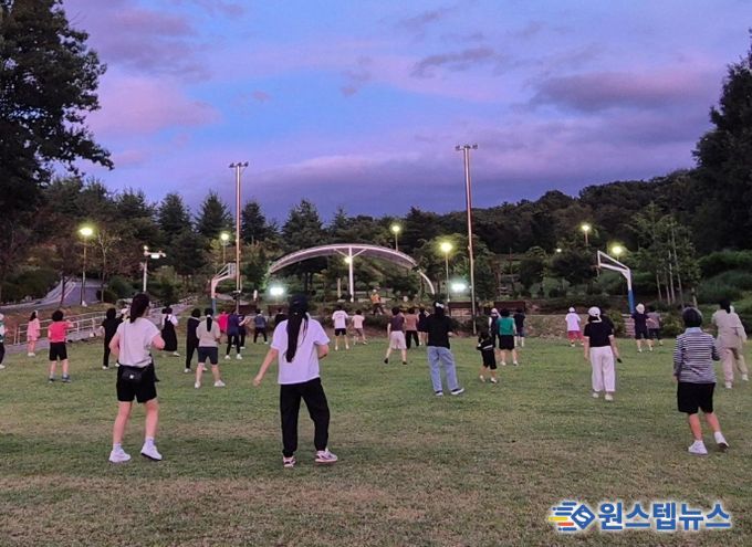 저녁에도 활력 충전! ‘햇사레 야간운동교실’ 10월 30일 성황리 종강