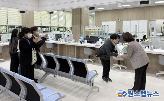 수원시 영통구 망포1동 행정복지센터 신청사, 11월 3일 업무 개시