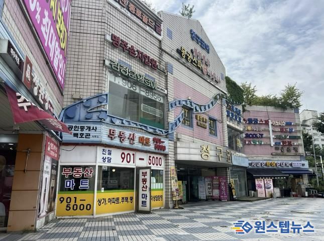 백석 청구코아 골목형 상점가