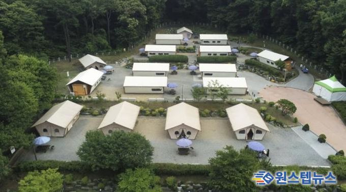 초막골생태공원 느티나무야영장 사진