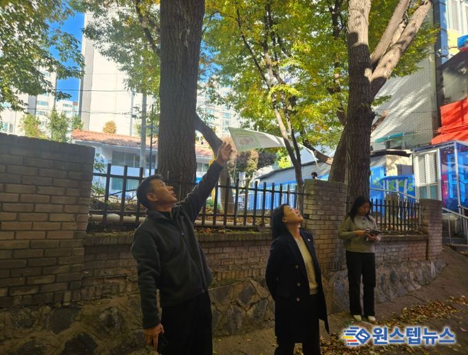 서구의회 고선희의원, ‘추락 위험’ 도로 현장 점검