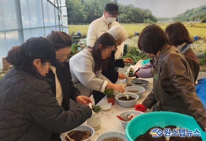 의정부시, ‘반려식물(다육이) 나눔행사’ 시민 호응 속 종료