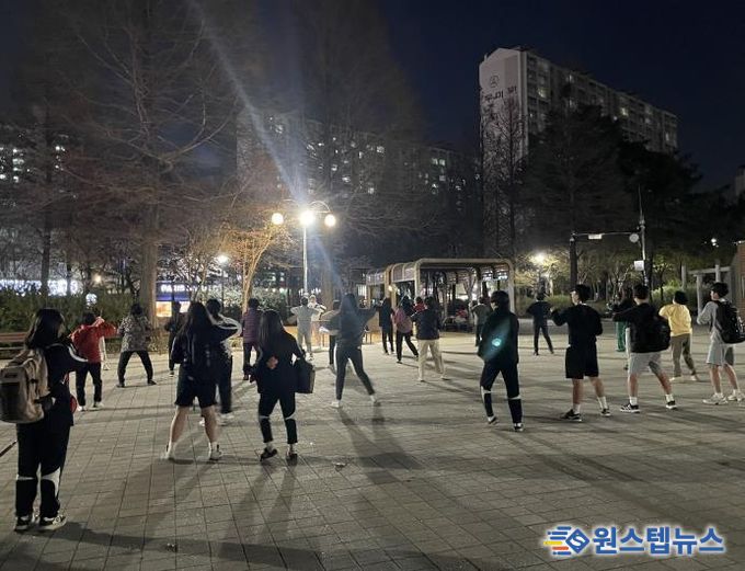 평택시 송탄보건소, 야간건강 체조 교실 운영 성황!