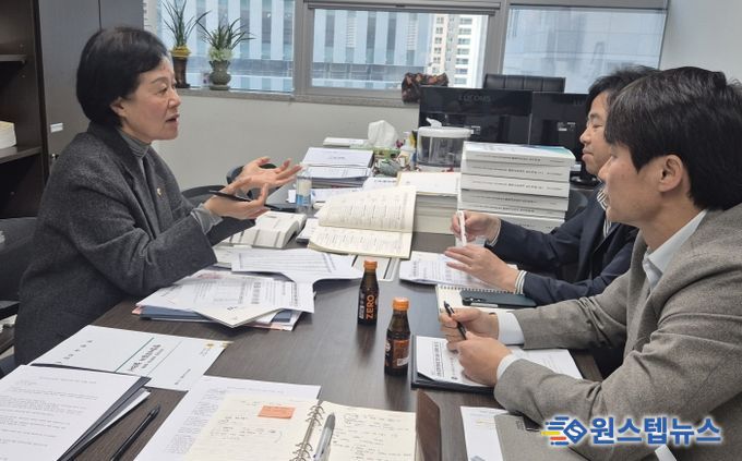 박명숙 경기도의원, 학교공간 재구조화 사업 관련 간담회 개최