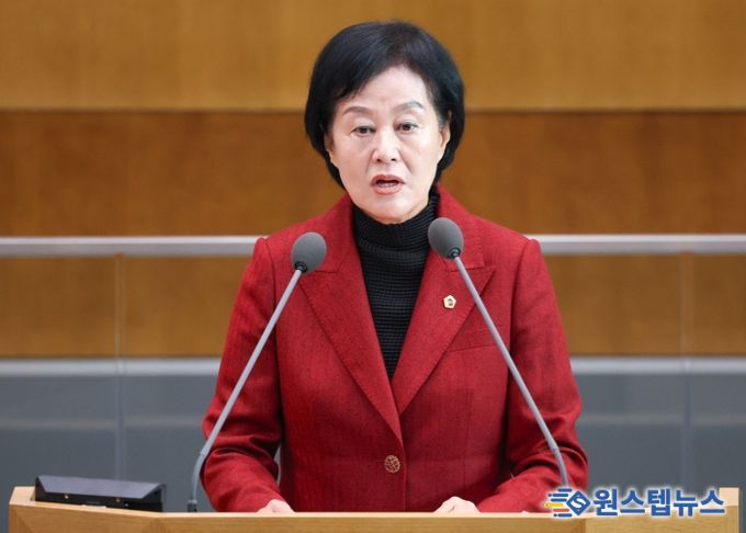 경기도의회 건설교통위원회 박명숙 의원(국민의힘, 양평1)