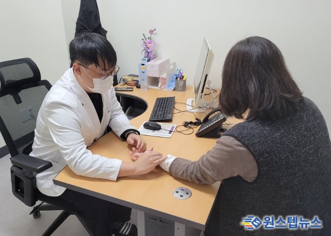 대곶면 보건지소 진료 모습