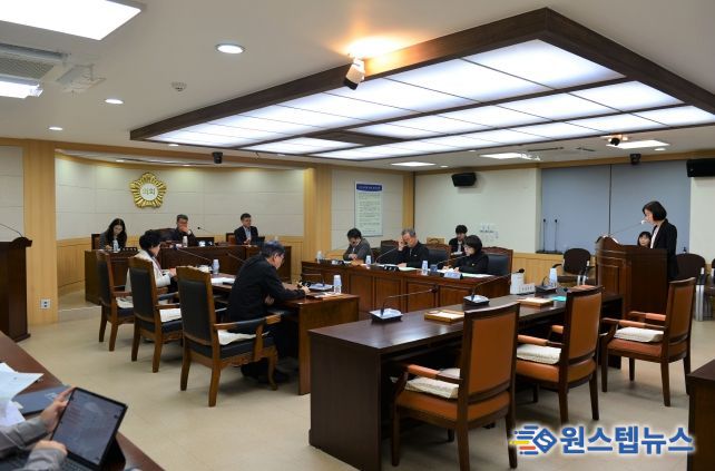 정선군의회, 11월 의원 간담회 개최