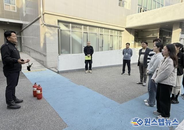 수원시 권선구 권선1동 , 권선119안전센터와 공공기관 소방합동훈련 실시