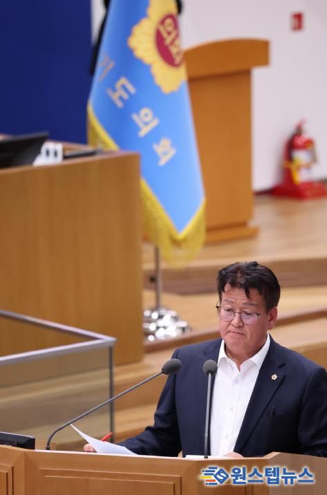 경기도의회 안명규 의원, 대집행부 질문에서 경과원 파주 이전, 고교학점제 등 핵심 현안 전방위 질의