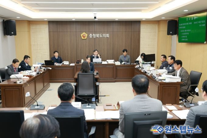 정책복지위, 보건환경연구원·충북연구원·충북여성재단 행감