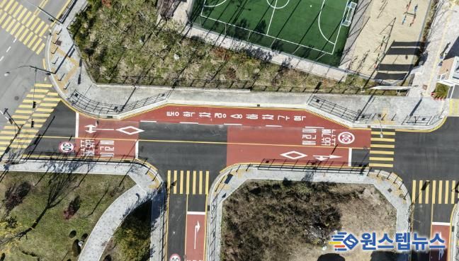 처인초 공사 후