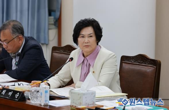 최미숙 전남도의원 “명목만 관광특구...실효성 제고할 전략 세워야”