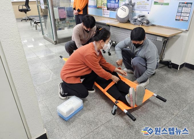 고양시 주교동, 원당119안전센터와 합동소방훈련 실시