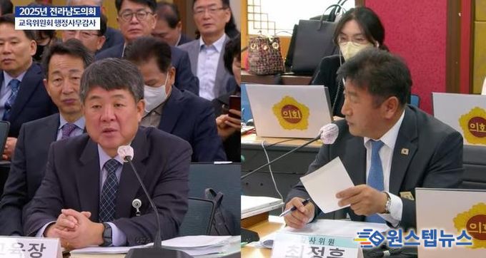 최정훈 전남도의원 “학교 자율장학, 매년 같은 계획 반복”