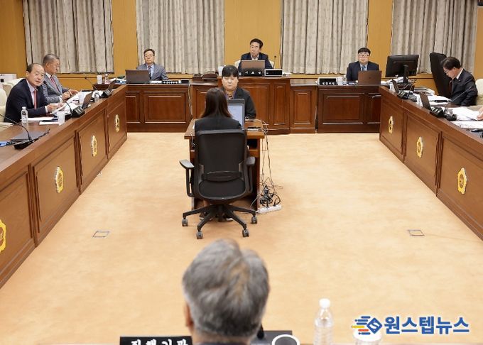 대전시의회 복지환경위원회, 복지국 소관 행정사무감사 실시