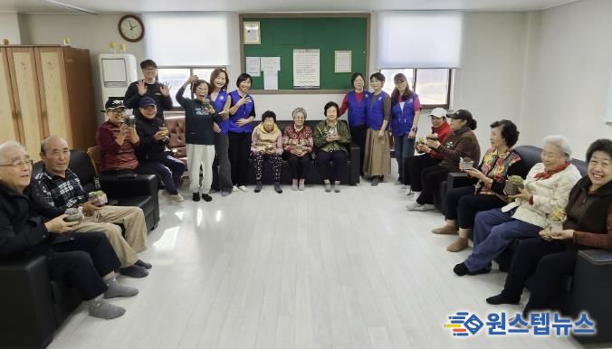 수원시 영통구 매탄4동 바르게살기운동위원회 세 번째 경로당 방문 !!