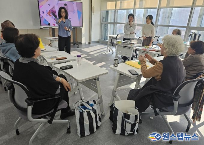 ‘마음치유, 봄처럼 기억치유’ 미술 활동