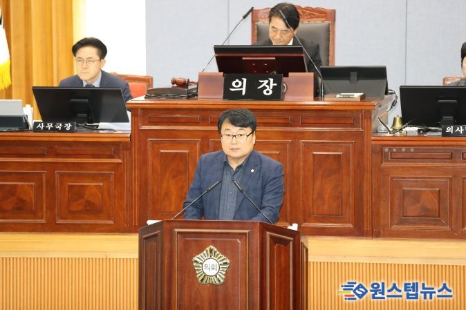 최덕종 남구의원, ‘자생단체 배가운동 지시 관련 구정질문 ’