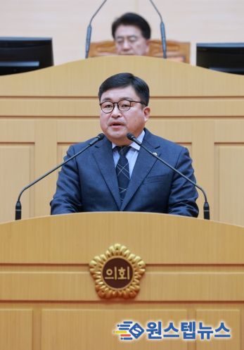 생분해성 멀칭비닐 지원 정책 마련 촉구 5분 자유발언