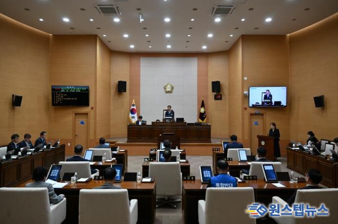 완주군의회, 오는 20일부터 제2차 정례회 개회
