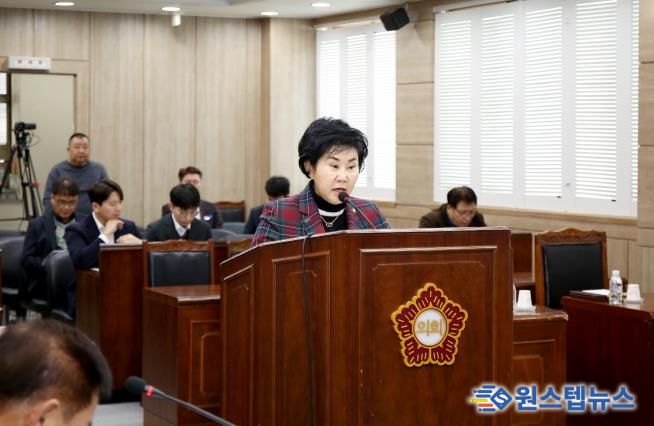 영광군의회 정선우 의원, 모유수유 환경 강화 위한 조례안 대표 발의